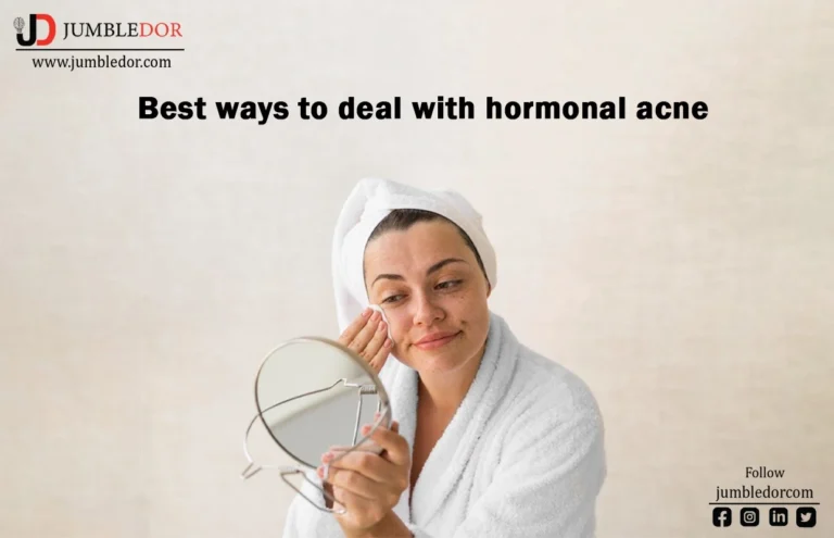 how to treat hormonal acne
