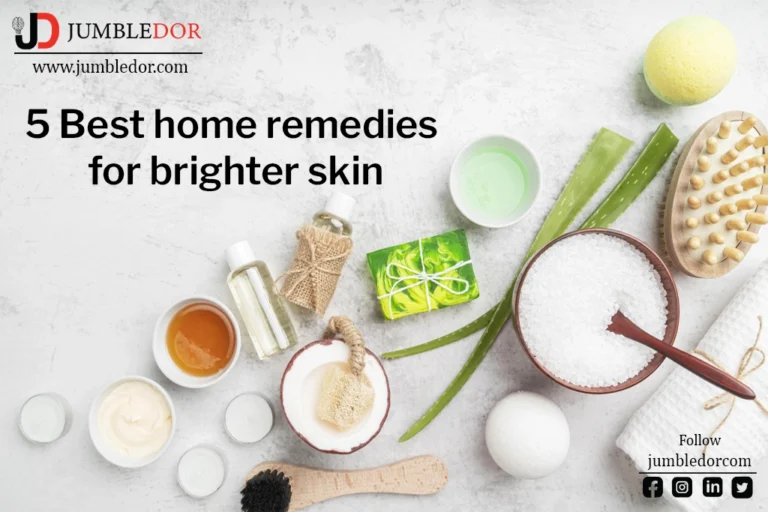 home remedies for brighter and healthy skin